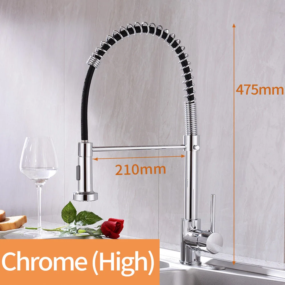  Accipiter Spring Kitchen Sink Faucets Made Of Brass Basin Mixer Faucet Tap Hot And Cold Water Taps  - 4000077460399