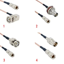 Cable de conector Mini BNC a BNC macho hembra, DIN 1,0/2,3, RF RG179 HD SDI 75ohm para Blackmagic HyperDeck Shuttle