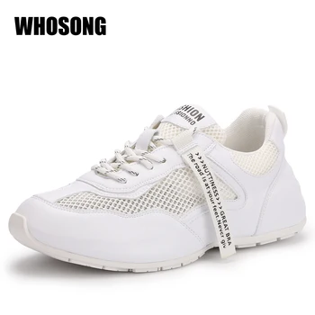 

Autumn Women Platform Sneakers Ladies Brand White Shoes Girls Mesh Sport Sneakers Fashion Casual Sneakers Chunky Sneaker Trainer