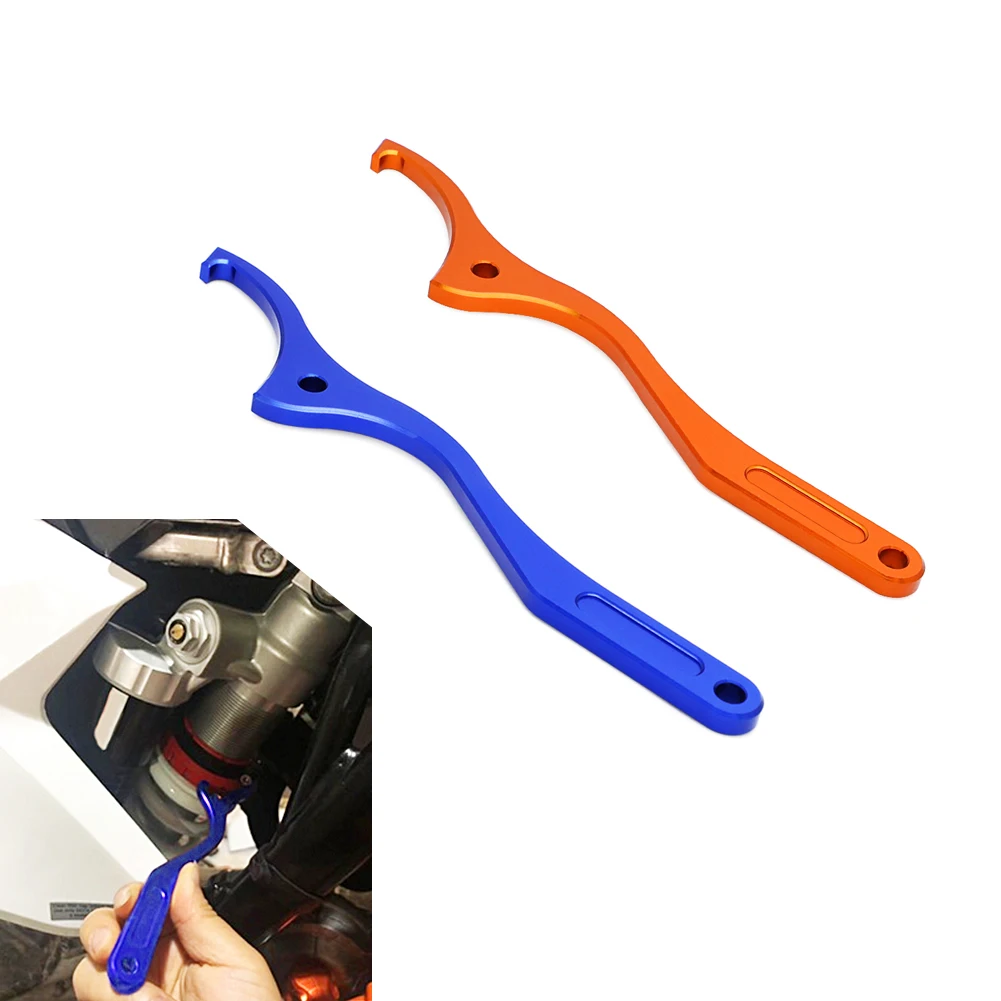 Metal Motorcycle Tool Shock Absorber Suspension Tools C Spanner Wrench
