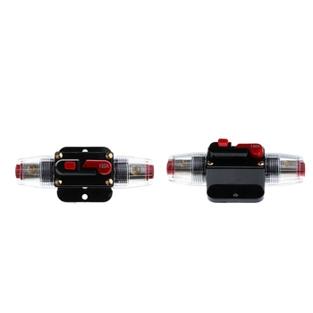 

2pcs 12V 150A DC Automatic Fuse Switch Circuit Breaker Reset Fuse For Car Marine Boat Bike Stereo Audio