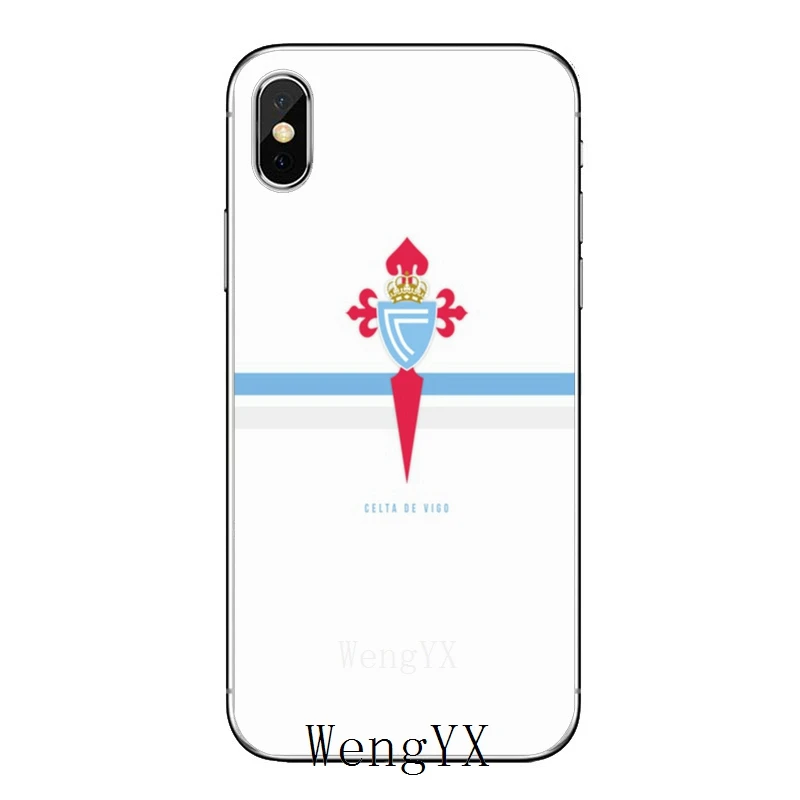 Мягкий чехол для samsung Galaxy A10 A30 A40 A50 A60 A70 A6s A8 A9s J4 J6 Prime Plus испанского футбольного клуба Сельта де Виго