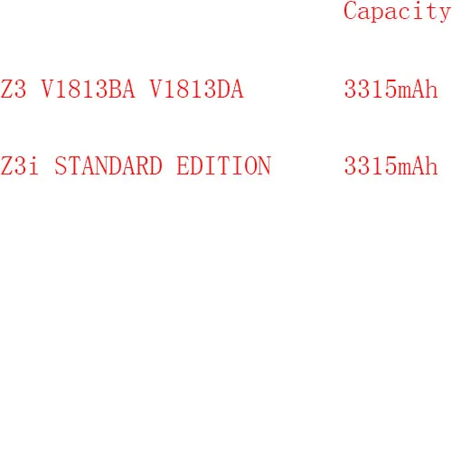 Батарея для vivo Z3 Z3i V1813BA V1813DA STANDARD EDITION V1813A V1813T