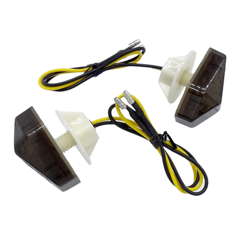 

15LED Smoke Lens Motorcycle Turn Signal Indicator Light for Suzuki GSXR 600 750 1000 Bandit 600S 1200s Blinker Flashers Lighting