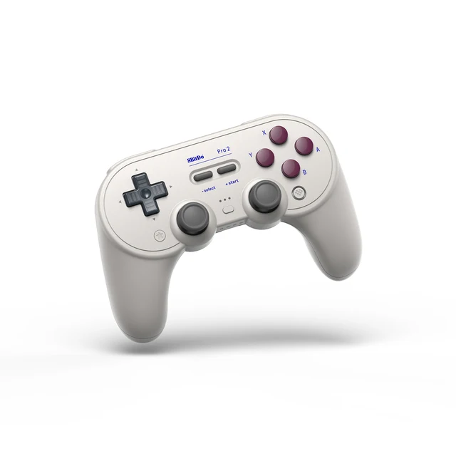 8BitDo-Pro 2 블루투스 게임패드 컨트롤러, 다양한 플랫폼에서 사용할 수 있는 트리거 버튼 유형과 무료 배송 옵션을 제공합니다.
