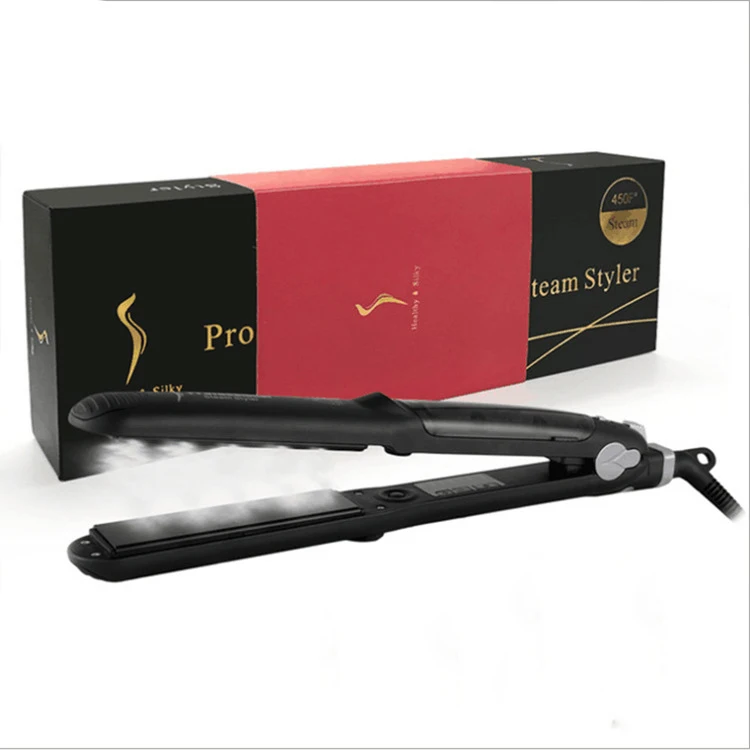 

Steam hair straightener ceramic hair curler straight hair straightener