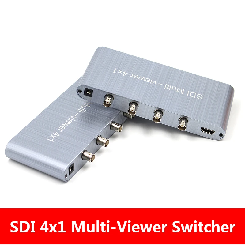 SDI 4x1HDMI 1080P Quad multi-просмотра бесшовный коммутатор с 4 различными режимами отображения