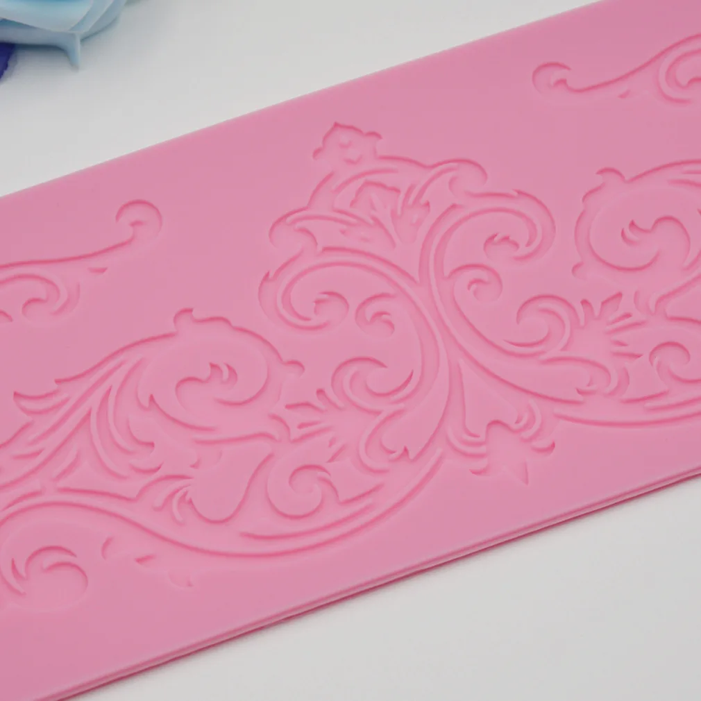 New Lace Mat Fondant Cake Silicone Mold Cake Decorating Tools Birthday Wedding Decoration DIY Chocolate Biscuit Baking Tools
