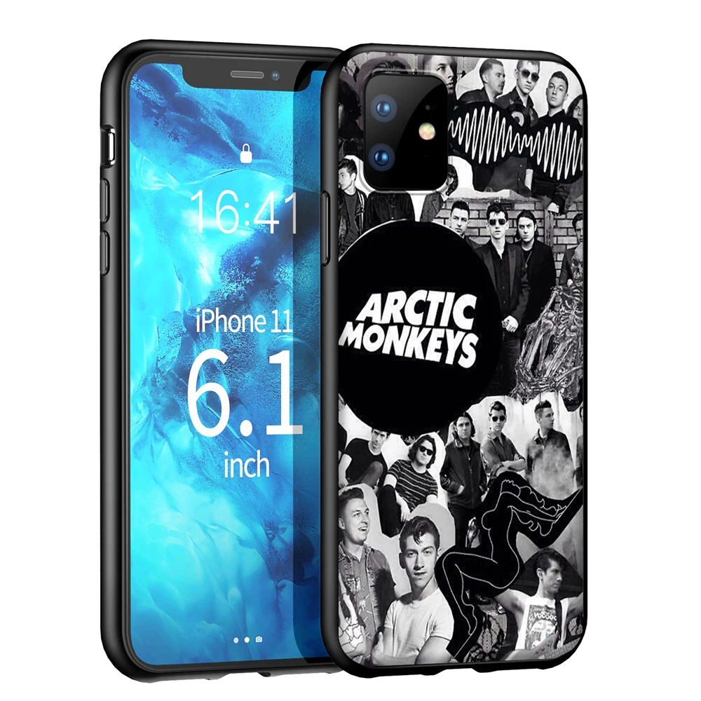Силиконовый мягкий чехол YIMAOC Alex Turner Arctic Monkeys для iPhone 12 Mini 11 Pro XS Max XR X 8 7 6 6S Plus 5 5S