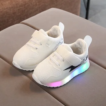 

Children Shoes For Boys Luminous Sneakers Tenis Led Infantil Children Shoes With Light Sneakers Glowing Baby Toddler Boy Shoes