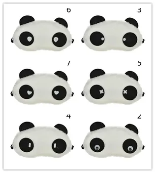 

1PC Lovely Panda Eye Mask Shade Cute Travel Rest Blindfold Cover Sleeping Eye Mask Eyeshade Eyepatch