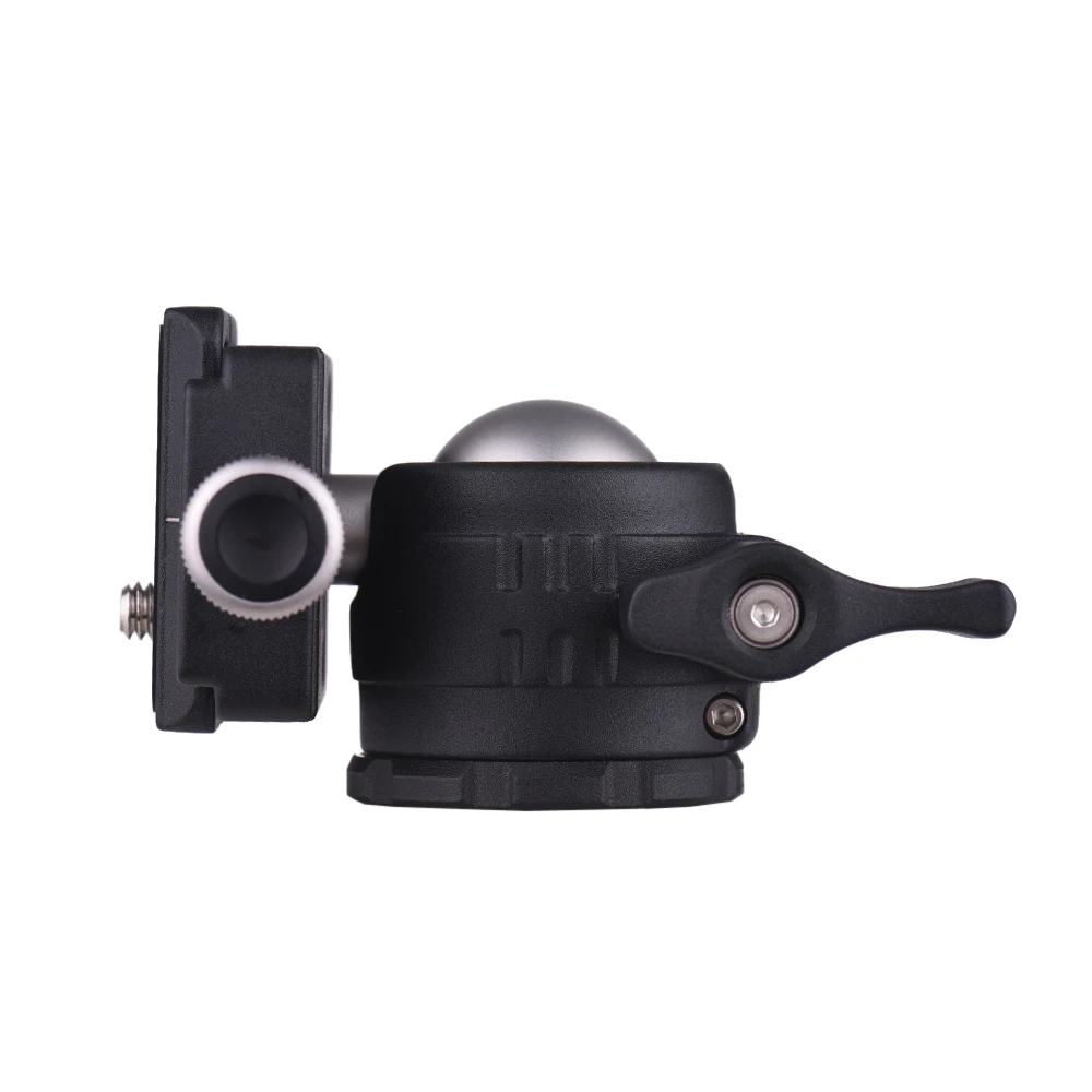Andoer Mini Tabletop Ball Head 360 Degree Video Tripod Ballhead Mount with Quick Release Plate Bubble Level for Canon Nikon Sony tripod ball head camera panoramic head