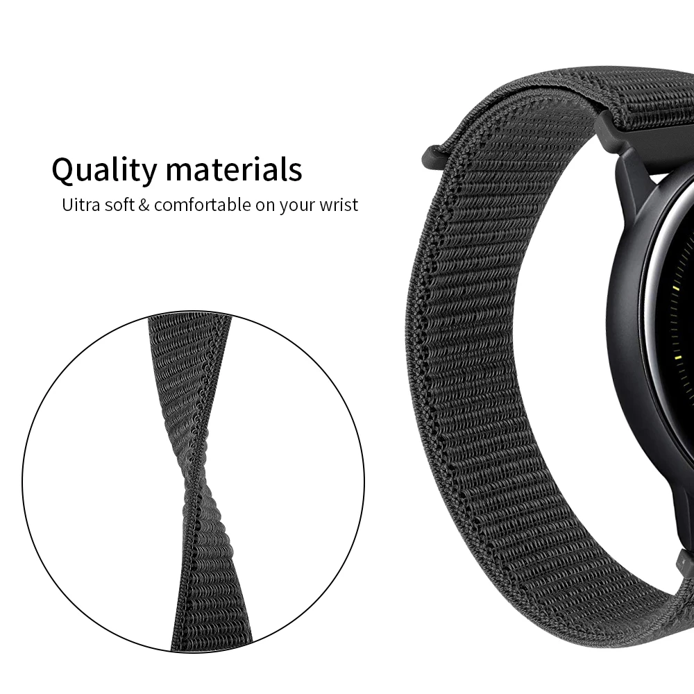 Ремешок для браслета сменный ремешок для Galaxy Watch Active 2 спортивный силиконовый 44 мм 40 мм для samsung Galaxy Smart Watch 20 мм ремешок
