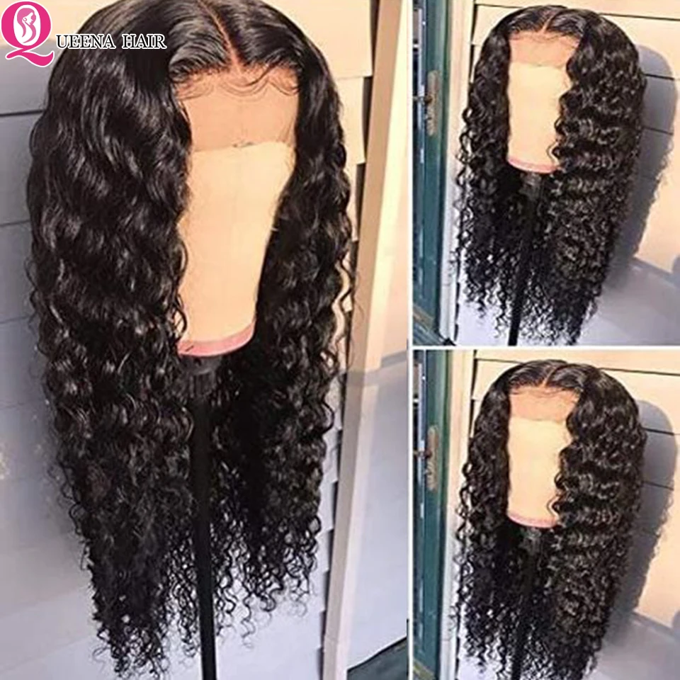 Deep Wave Lace Closure Wig
