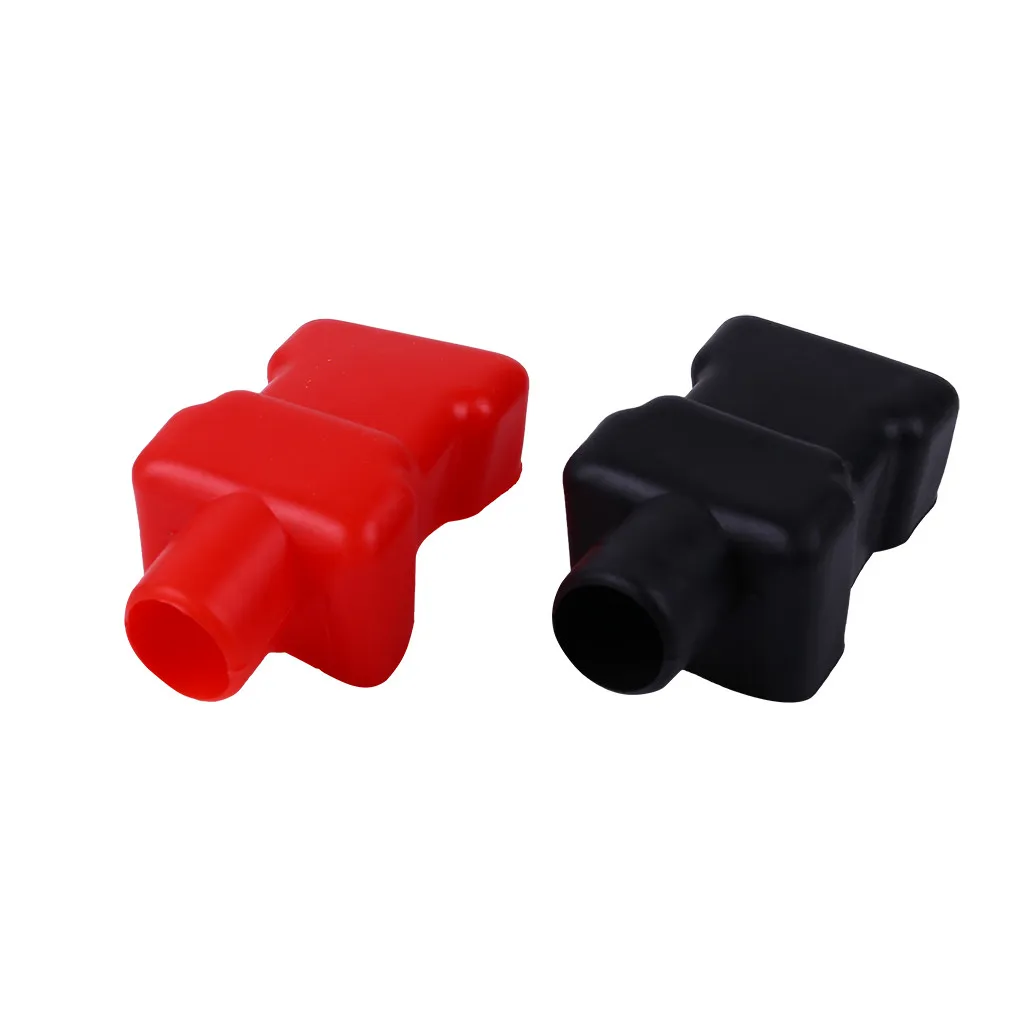 Car Battery Cover Universal Car Battery Negative Positive Protector Terminal Boat Insulating
