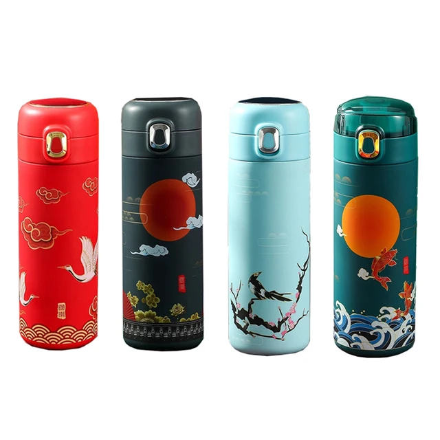 Intelligent Thermos Bottle Cup Temperature Display Heat Hold Vacuum Flasks Travel Car Soup Coffee Mug Thermos Water Bottle 6