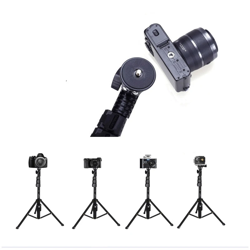 Yunteng 1388 Handheld Tripod Self-Portrait Monopod Selfie Stick Bluetooth Remote Control for Camera Phone Gopro