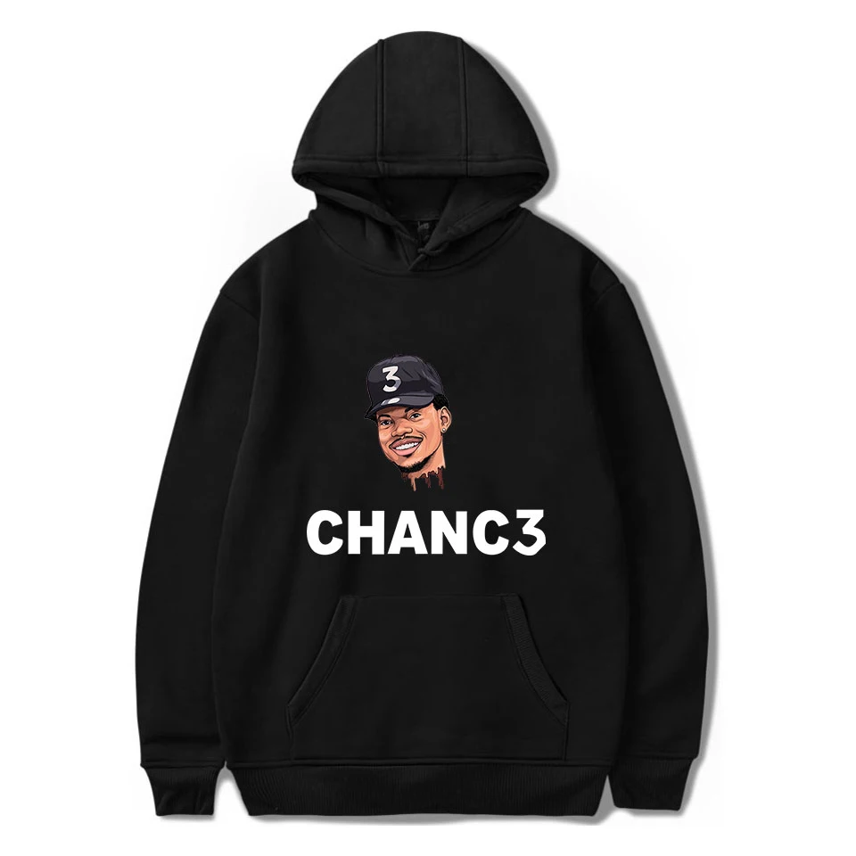 Повседневные толстовки Chance The Rapper для мужчин и женщин модные Harajuku с капюшоном