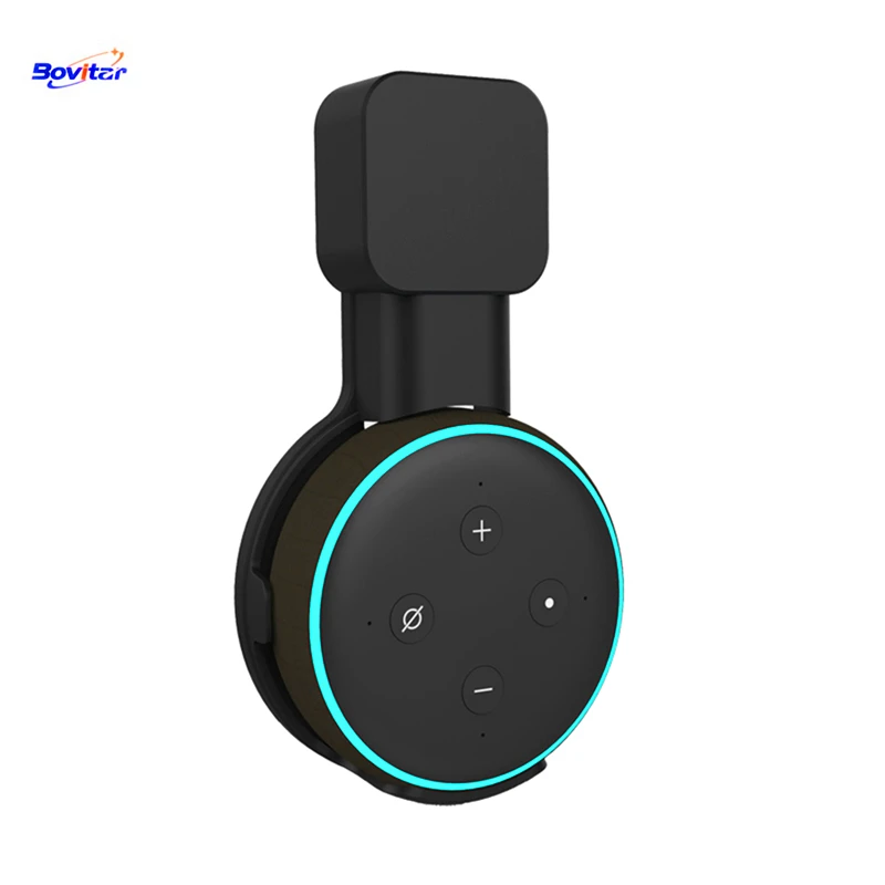 Настенный держатель Bovitar для розетки Echo Dot 3 экономия места подставка динамиков