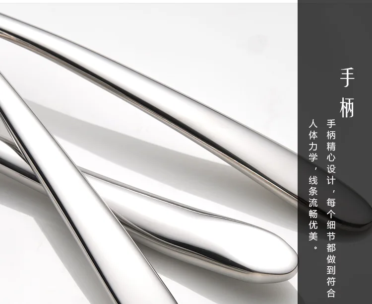 Kityang HONDAR New Style Multi-Component 304 Stainless Steel Knife, Fork And Spoon Tableware Set Steak Knife Manufacturers Direc