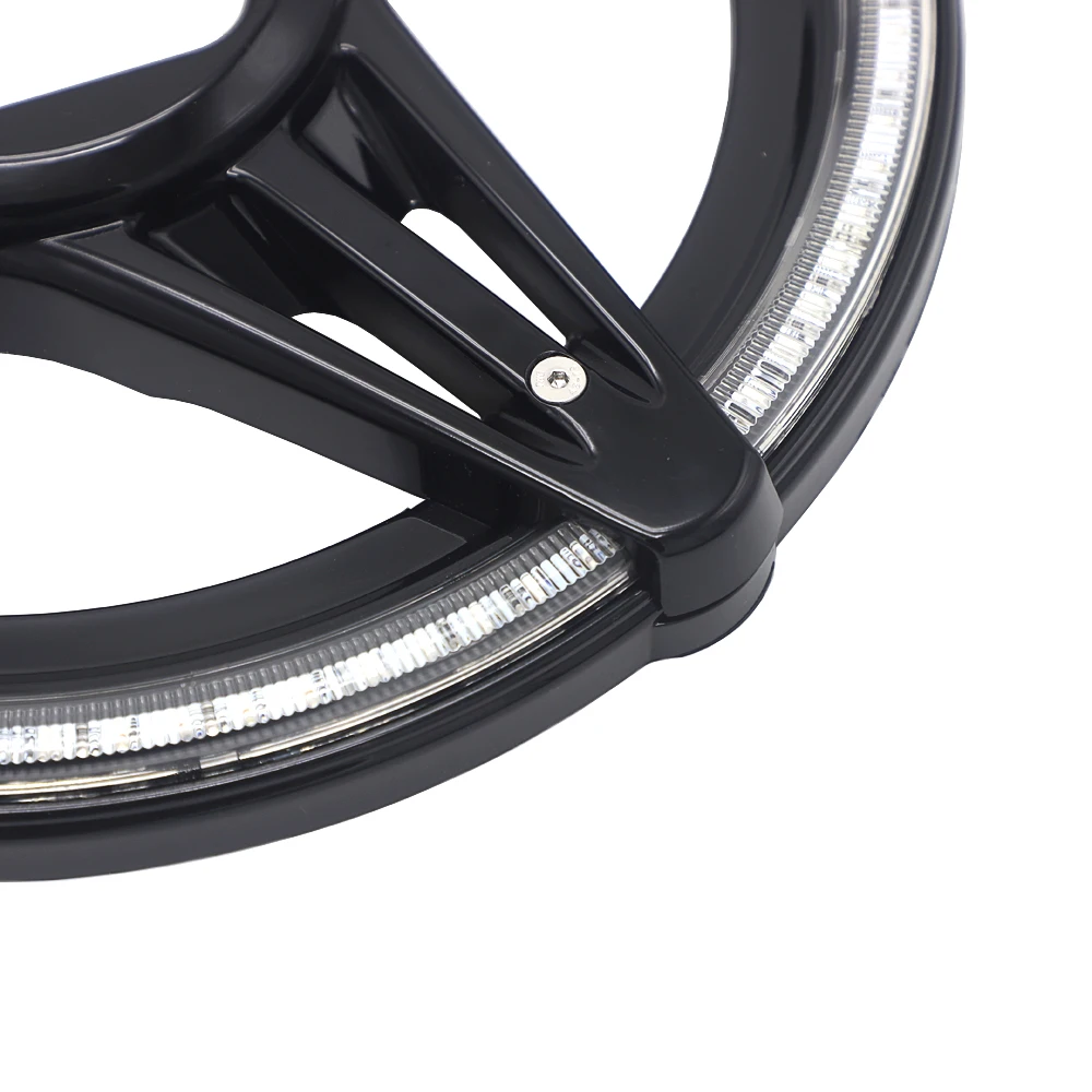For Honda GL1800 Goldwing Motorcycle Accessories Chrome Black Brake Disc Rotors Covers LED Cornering Lamp -UP motorcycle led lights motorcycle accessories