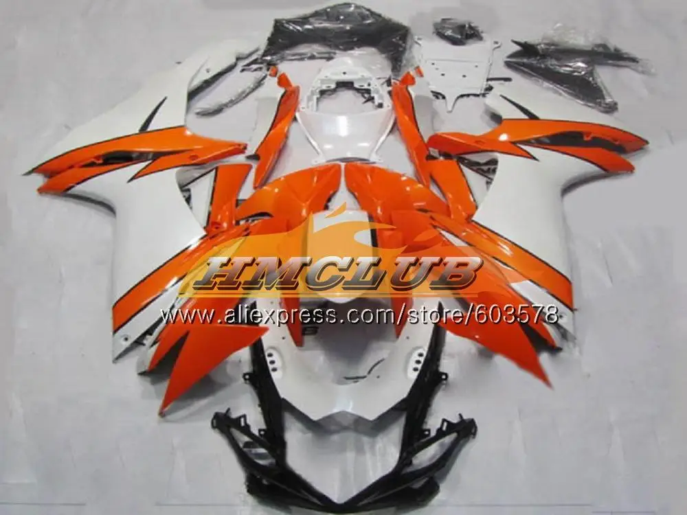Инъекции для SUZUKI GSXR 750 600 GSXR600, 11, 12, 13, 14, 15, 16 лет 8CL. 86 K11 GSXR750 2011 2012 2013 блеск голубой обтекатель - Цвет: No. 5