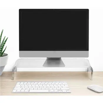 

Acrylic Universal Computer Monitor Riser Stand for Home Office Business Desk