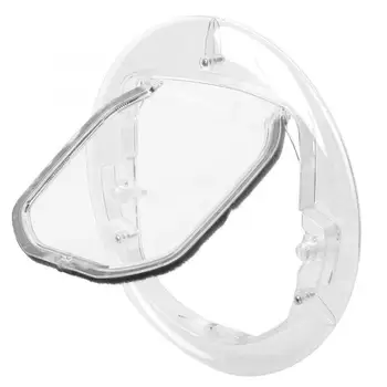 

Cat Safe Door Plastic Round Lockable Automatic Closing Noise Reduction Magnet Security Door Supplies Accessory for Cats