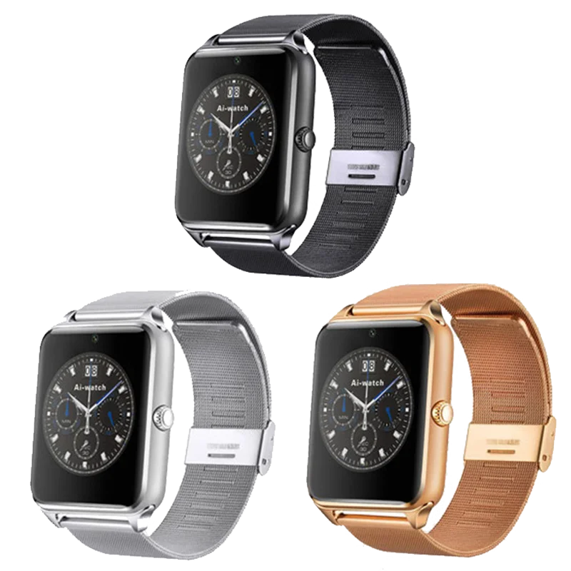 

Smart Watch Men LED Touch Screen Bluetooth Sport Music Multifunction Steel strap Smartwatch Clock Women watch smart watch men