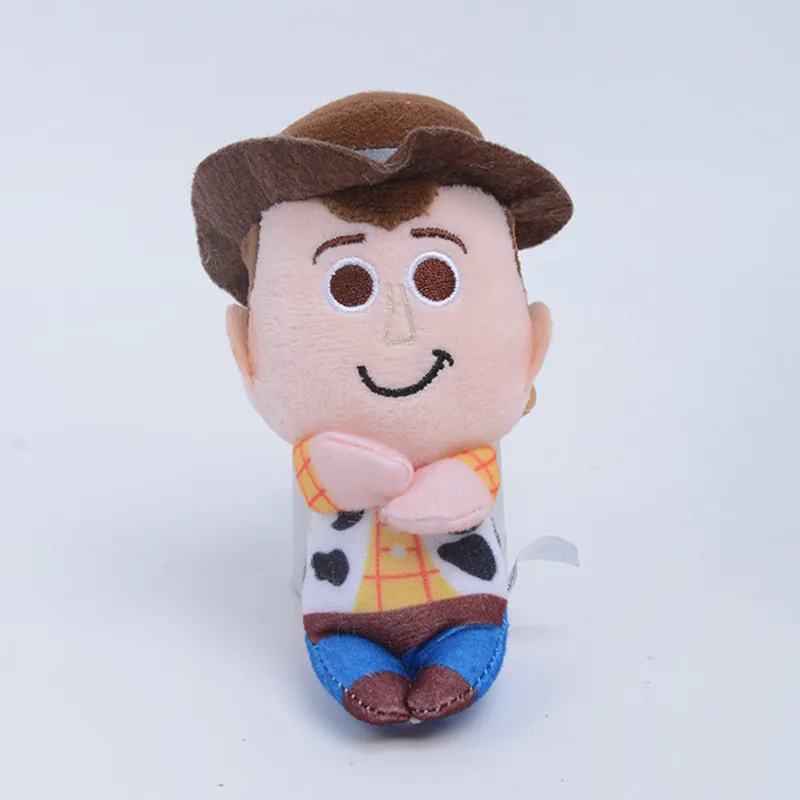 Disney Toy Story 4Q версия Bashudi Tricus вилка трехглазый Большая подвеска в виде монстра клавиатура плюшевая наполнение игрушка подарок для детей - Цвет: Hu Di