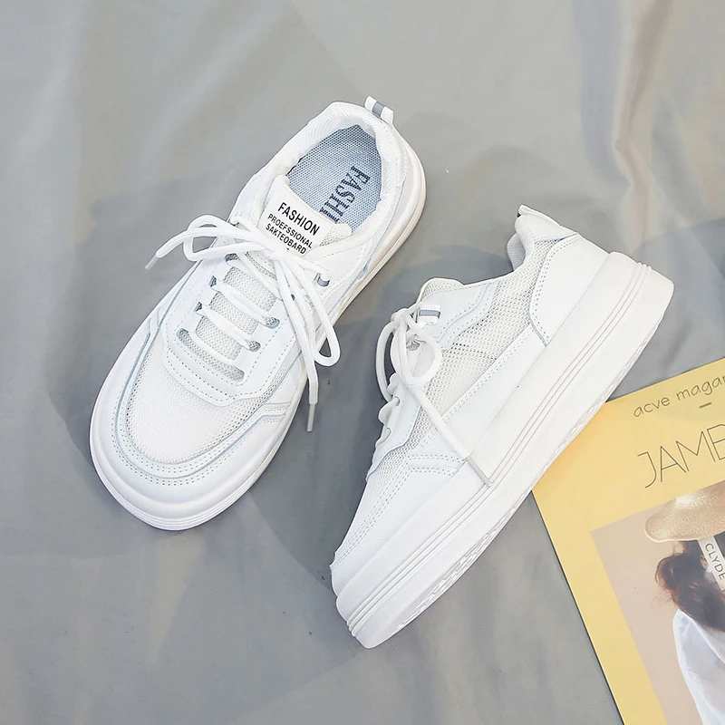 Tenis Feminino Fashion Sneakers Mesh Light Woman Casual Breathble Women Vulcanized Shoes Sneaker Walking Flat Zapatillas Mujer
