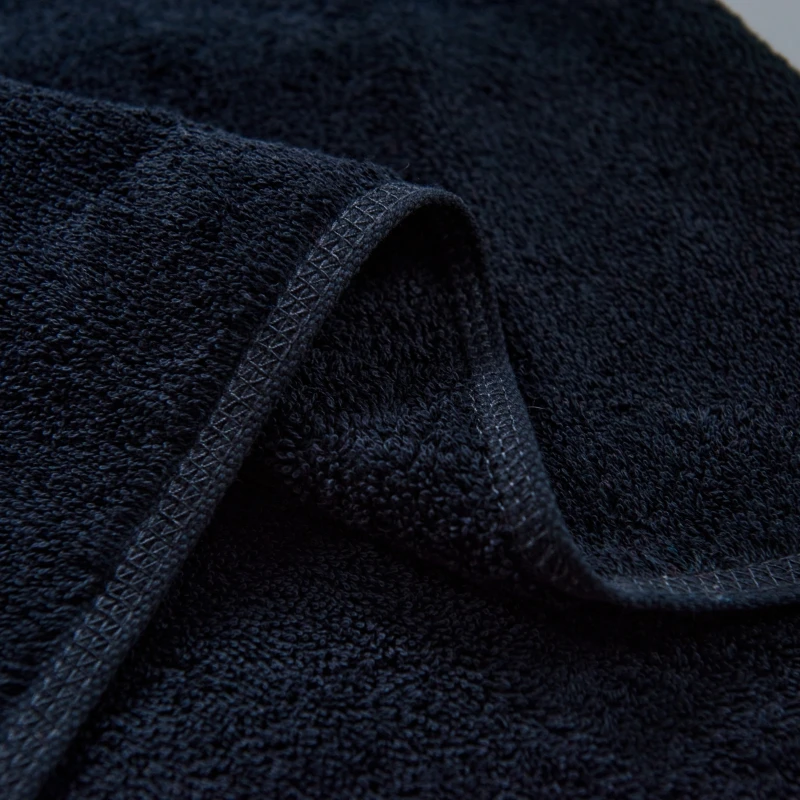Black Towel Custom LOGO Bath Towel Personalized Name Embroidery Cotton Bath Towel Custom Great for Prayer Special Occasions 3