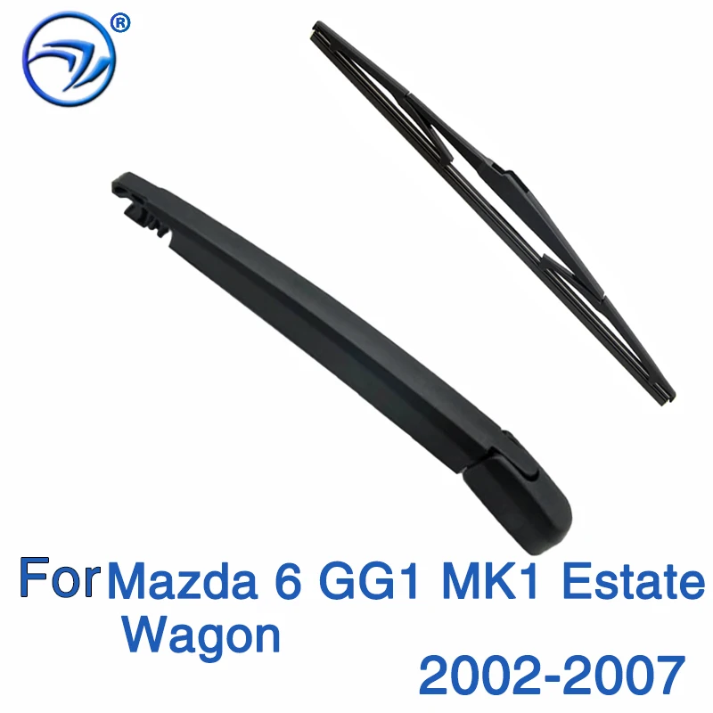 

Щетка стеклоочистителя 12 "заднего стеклоочистителя и рычаг Набор для Mazda 6 GG1 MK1 для автомобиля с кузовом универсал 2002-2007 лобовое стекло