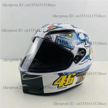 

Full Face Motorcycle Helmet PISTA Snow House Helmet Helmet Outdoor Sport Motocross Racing Motobike Helmet with Big Tail Spoiler