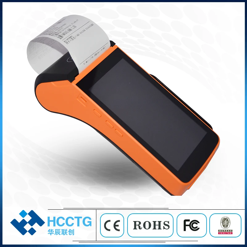 Android POS терминал NFC+ IC+ MSR ручной EMV PCI pos машина android pos терминал с 58 мм Термопринтер P20L Бесплатный SDK