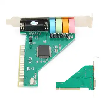 

PCI Sound Card Channel 4.1 for Computer Desktop Internal Audio Karte Stereo Surround CMI8738 Hot Sale