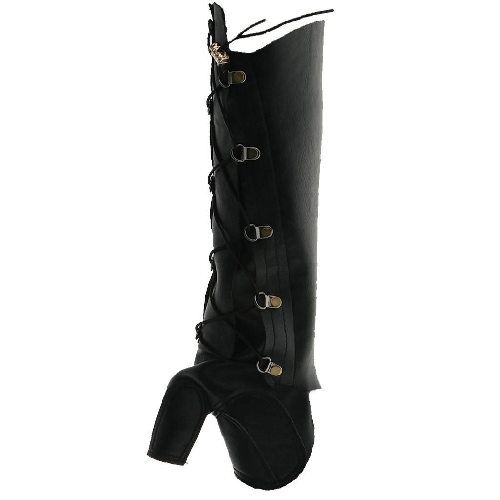 Handmade Leathers Archery Arm Guard Finger Glove Left Hand Protector