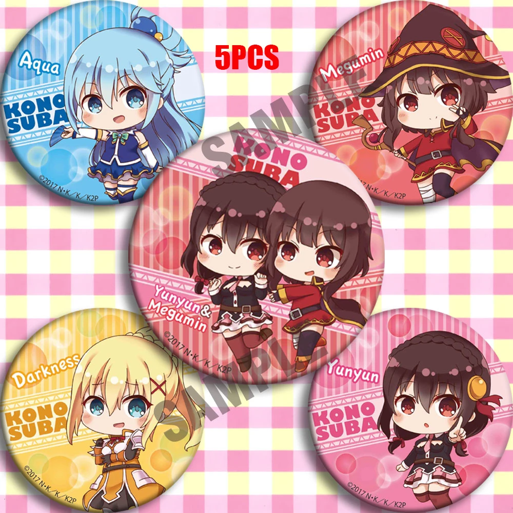 Аниме коносуба: благословение Бога на этот чудесный мир! Cosplay Bedge мультяшный