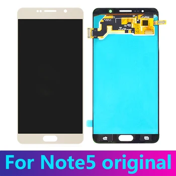 

100% ORIGINAL LCD For SAMSUNG GALAXY Note 5 LCD N9200 N920F N920G Display Touch Screen Digitizer Assembly Replacement For note5