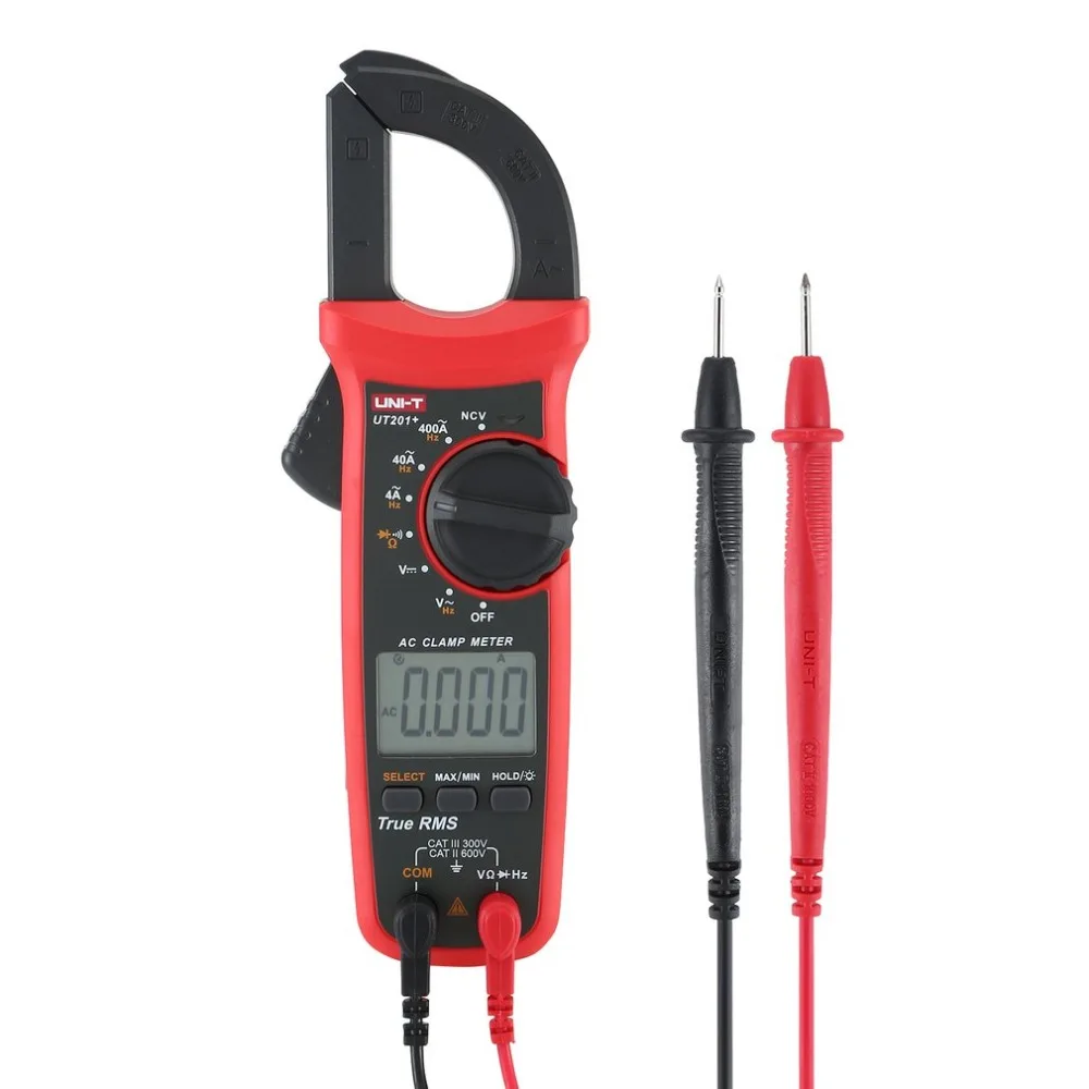 Цифровой клещи мультиметр AC/DC ток тестер True RMS Авто Диапазон UNI-T UT201+/UT202+/UT203+/UT204+/UT202A