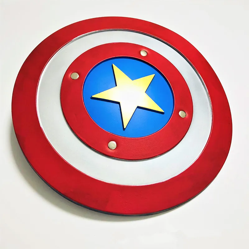 New Avengers Endgame Marvel Superhero Captain America Cosplay Weapons Armor 1:1 PU Round Shield Kids Adult Role Playing Toy Gift