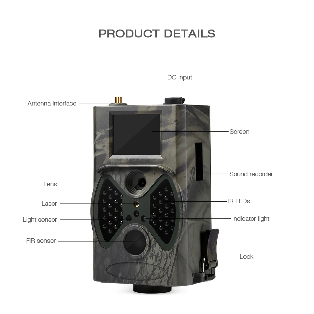 Outlife HC300M 940nm 12MP охотничья камера MMS GPRS Цифровая скаутская тропа камера ловушка игра ночное видение Дикая камера