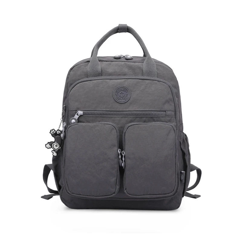 Женские школьные сумки для девочек-подростков; mochila feminina; модная сумка; рюкзак для женщин; mochilas mujer; ; bolsa escolar feminina - Цвет: Серый