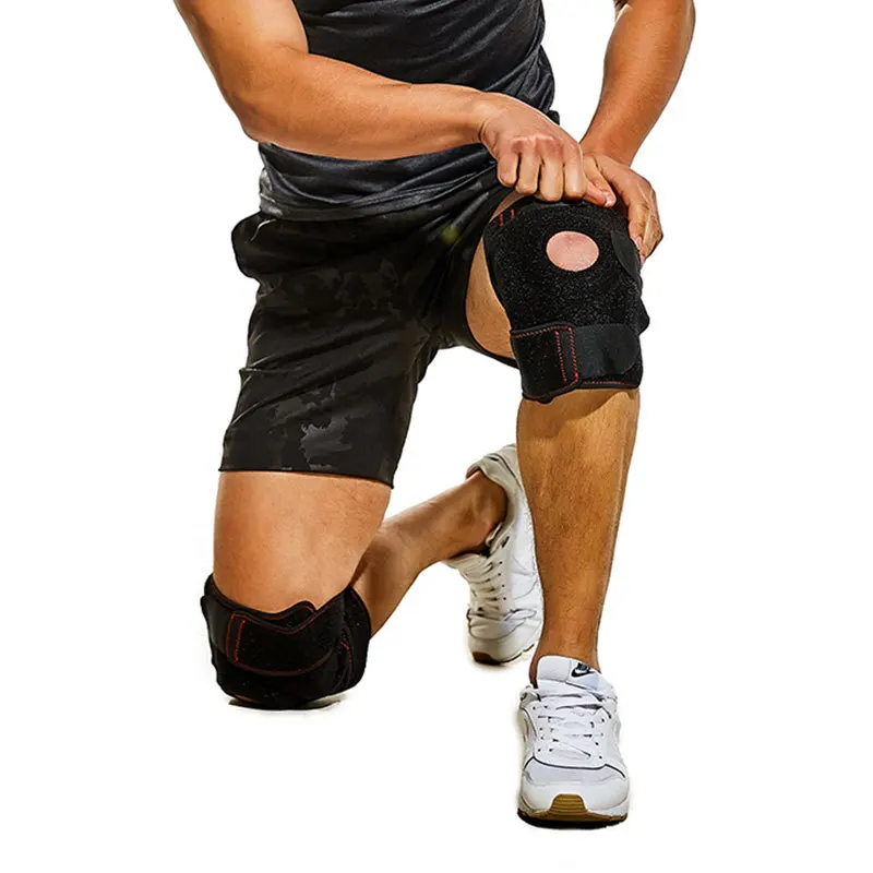 1 шт. ортопедический стабилизатор фиксатор колена поддержка сустава защита колена наколенники при артрите защита внутренняя гибкая петля наколенники