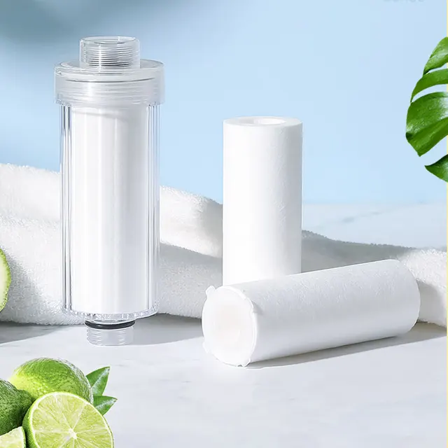 Bathroom Water Purifier PP Cotton Replaceable Filter Element