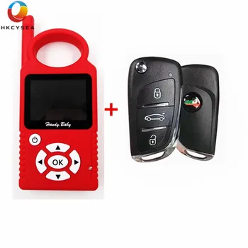 

V9.0.5 Handy Baby Generate Remote Auto Key Programmer for 4D/46/48 King Chip support Multi-languages with 1pc JMD Super Remote
