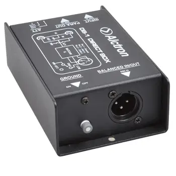 

Alctron DB-1 Impedance Converter DI Direct BOX Audio Effects Accessories Single-channel Passive Impedance Converter