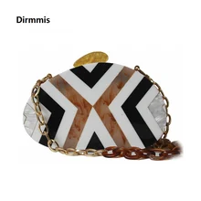 Новая трендовая сумка, брендовые модные женские сумки, геометрические Акриловые Роскошные вечерние сумки для вечеринки, выпускного вечера, Женская Повседневная Сумочка, клатч, кошелек