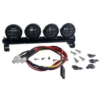

1/10 Roof Lamp For Remote Control Car Rally Car Climbing Car Row Light Spotlights Modification Upgrade Accessories TRX-4