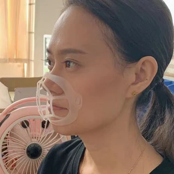 

Reusable Mask Holder 3D Mask Bracket Mask Accessories Unisex Dustproof Windproof Mask Support For Adult Children Nose Protection